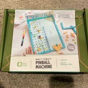 NEW NIB KiwiCo Kiwi Crate Pinball Machine Kit Set 5+